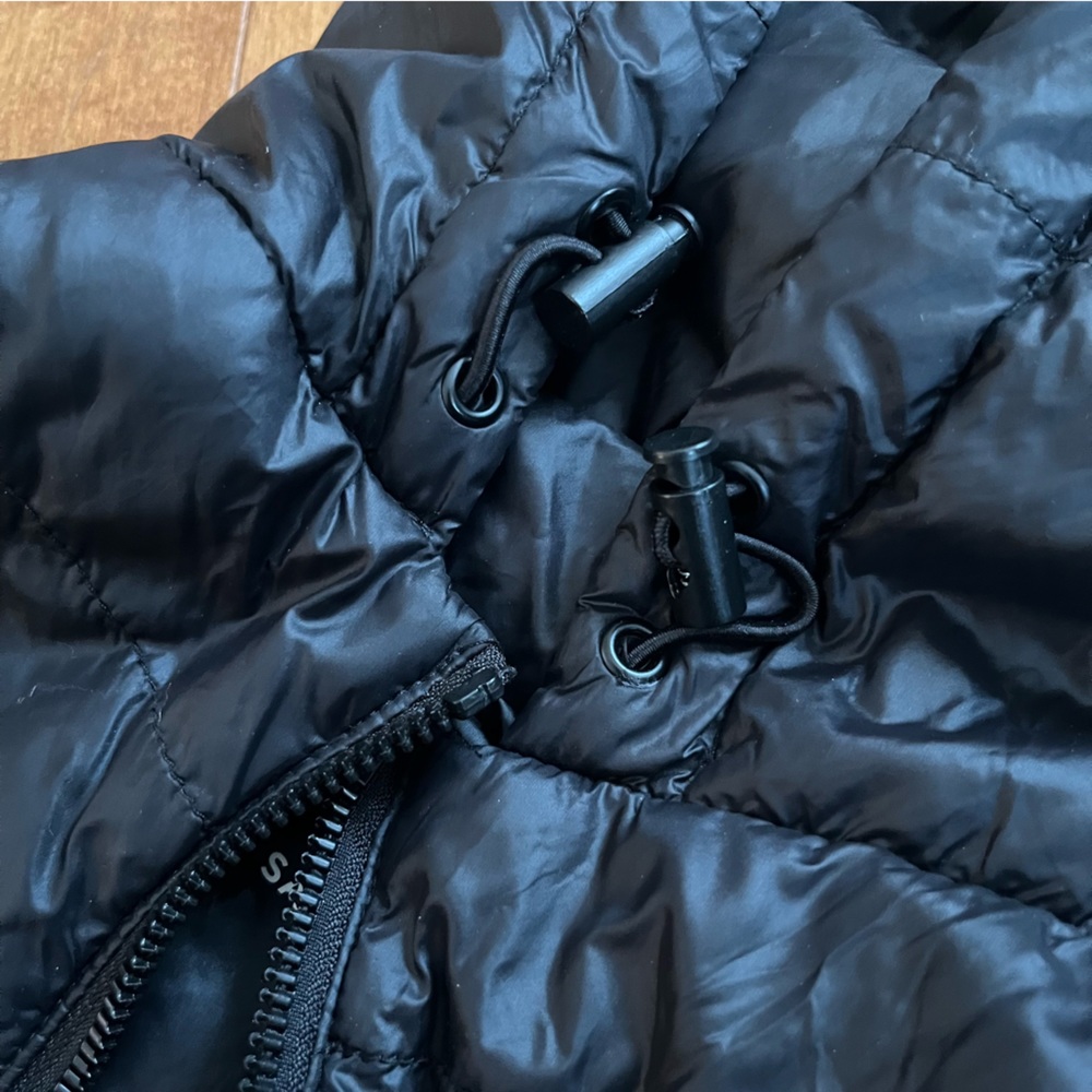 Saks Fifth Avenue Extra Long Puffer Lightweight Down XS - Picture 4 of 5